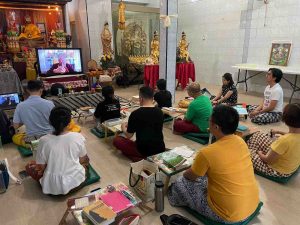 Sesi Pengajaran Dharma di Kadam Choeling Medan